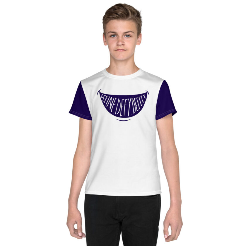 Bliue "Define.Defy.Defect" Youth Athletic Fit T-shirt